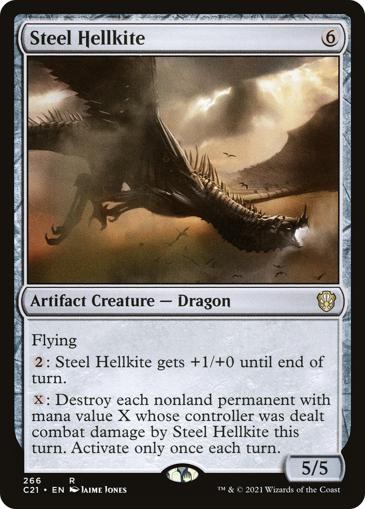 Steel Hellkite [Commander 2021] | Grognard Games