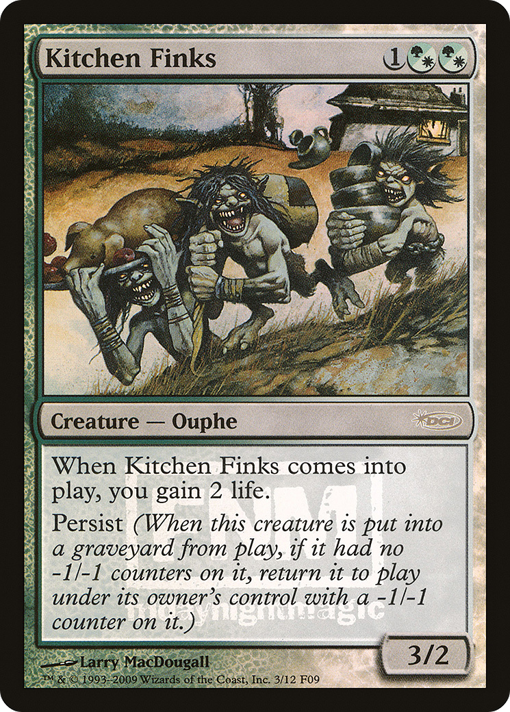 Kitchen Finks [Friday Night Magic 2009] | Grognard Games