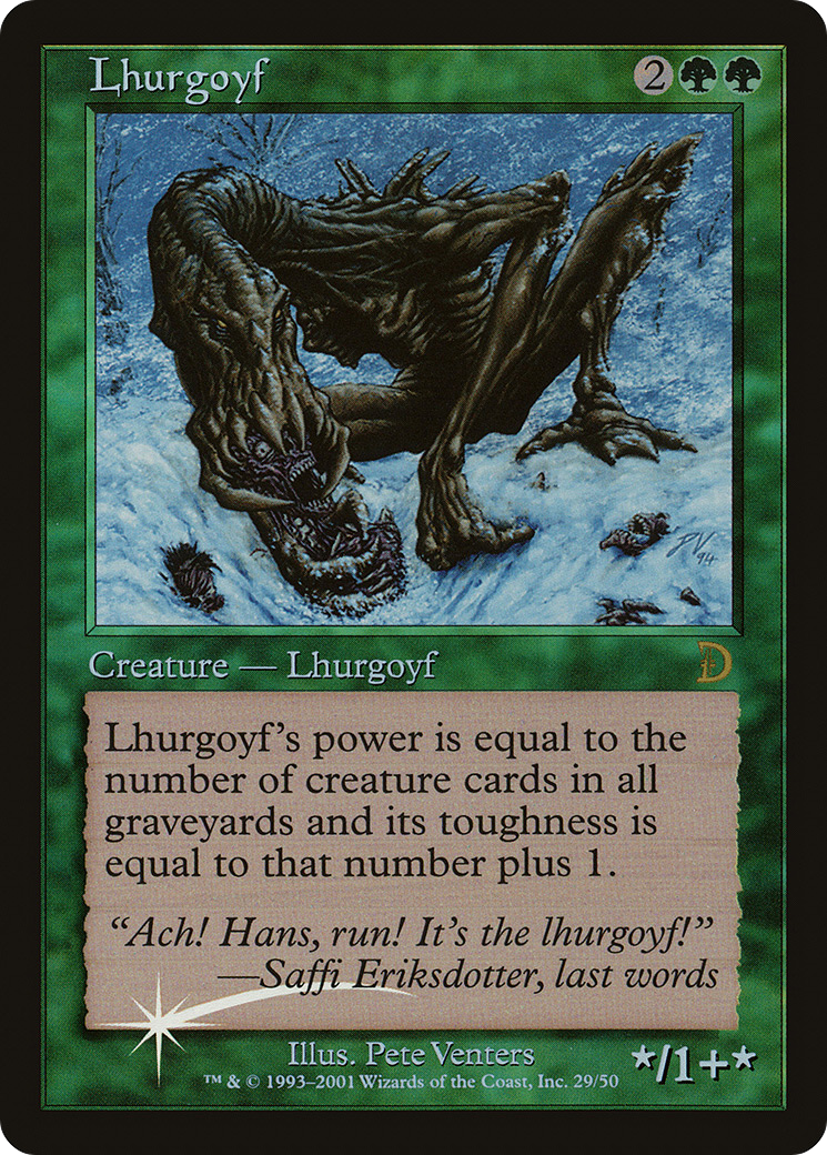 Lhurgoyf [Deckmasters] | Grognard Games