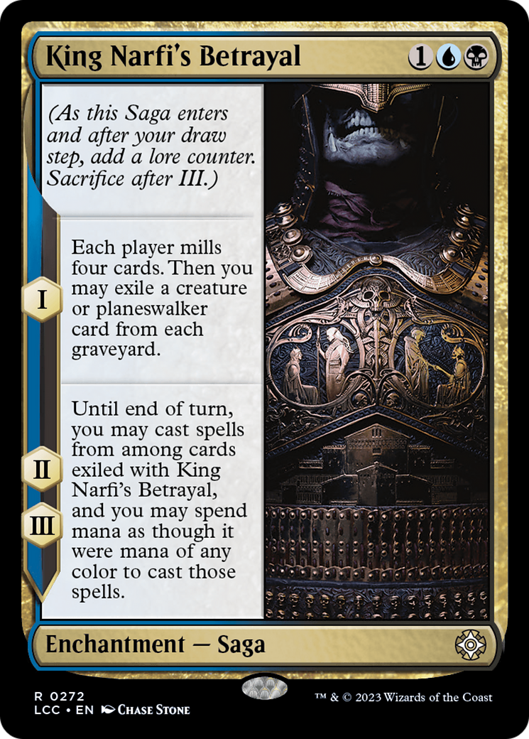 King Narfi's Betrayal [The Lost Caverns of Ixalan Commander] | Grognard Games