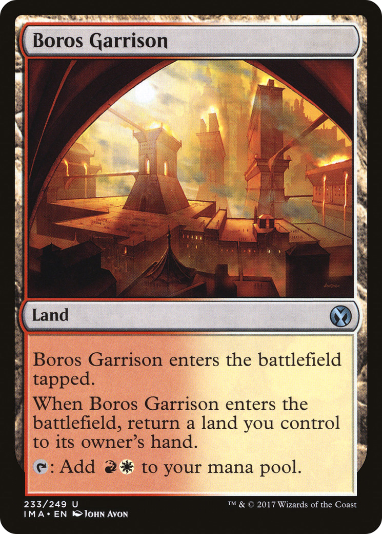 Boros Garrison [Iconic Masters] | Grognard Games