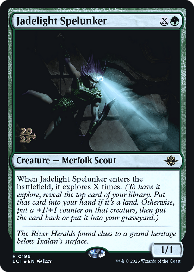Jadelight Spelunker [The Lost Caverns of Ixalan Prerelease Cards] | Grognard Games