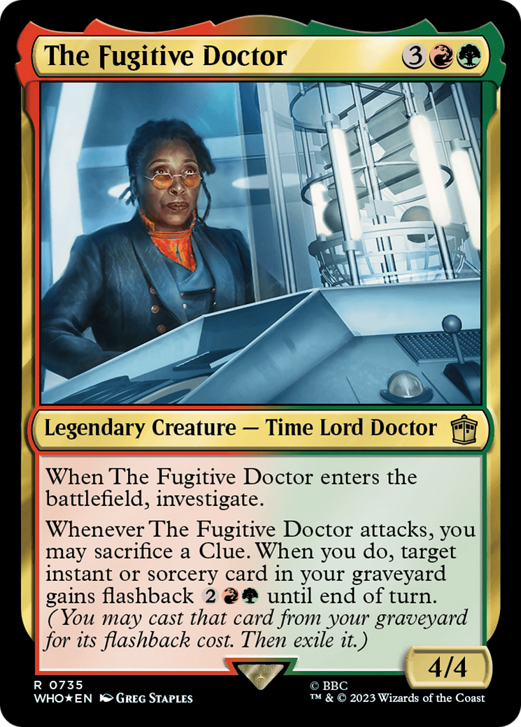 The Fugitive Doctor (Surge Foil) [Doctor Who] | Grognard Games