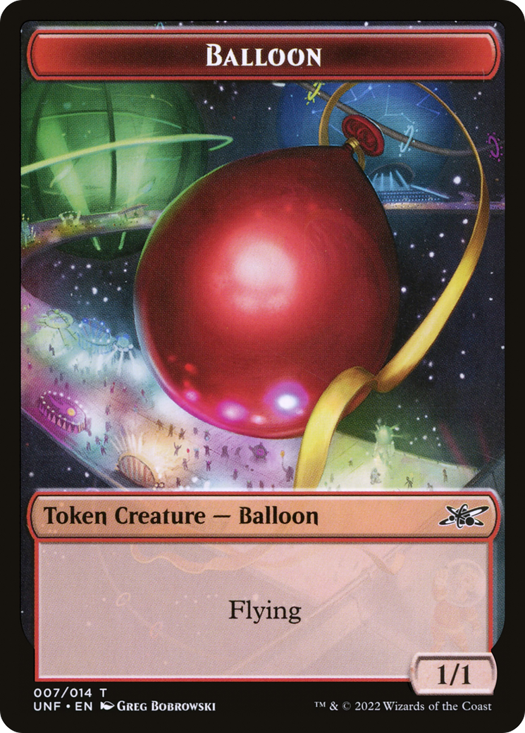 Balloon (UNF-007) - Unfinity Tokens Foil | Grognard Games