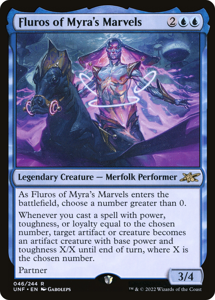 Fluros of Myra's Marvels [Unfinity] | Grognard Games
