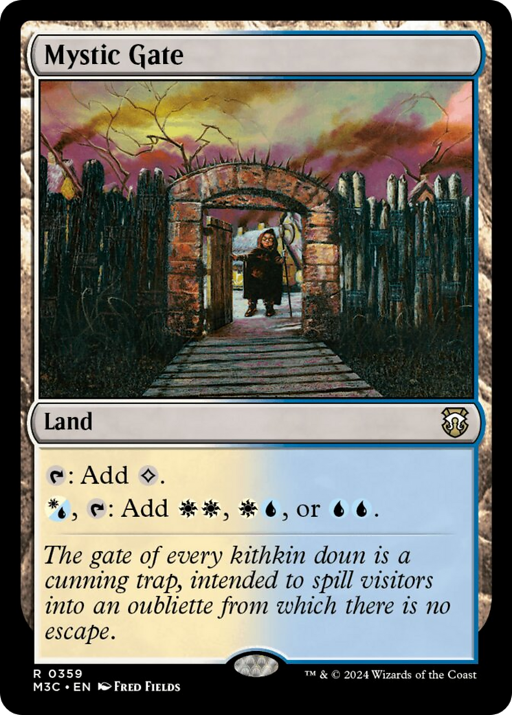 Mystic Gate (Ripple Foil) [Modern Horizons 3 Commander] | Grognard Games