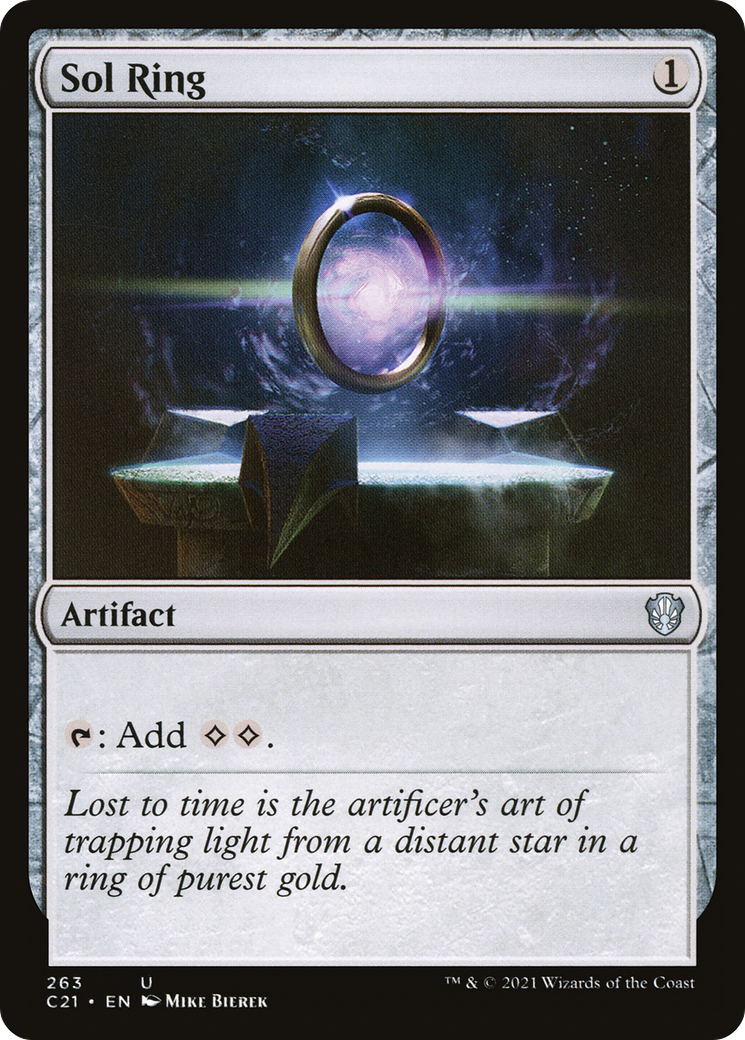 Sol Ring [Commander 2021] | Grognard Games