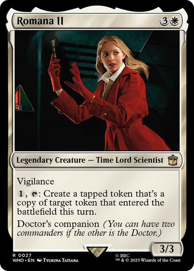 Romana II [Doctor Who] | Grognard Games