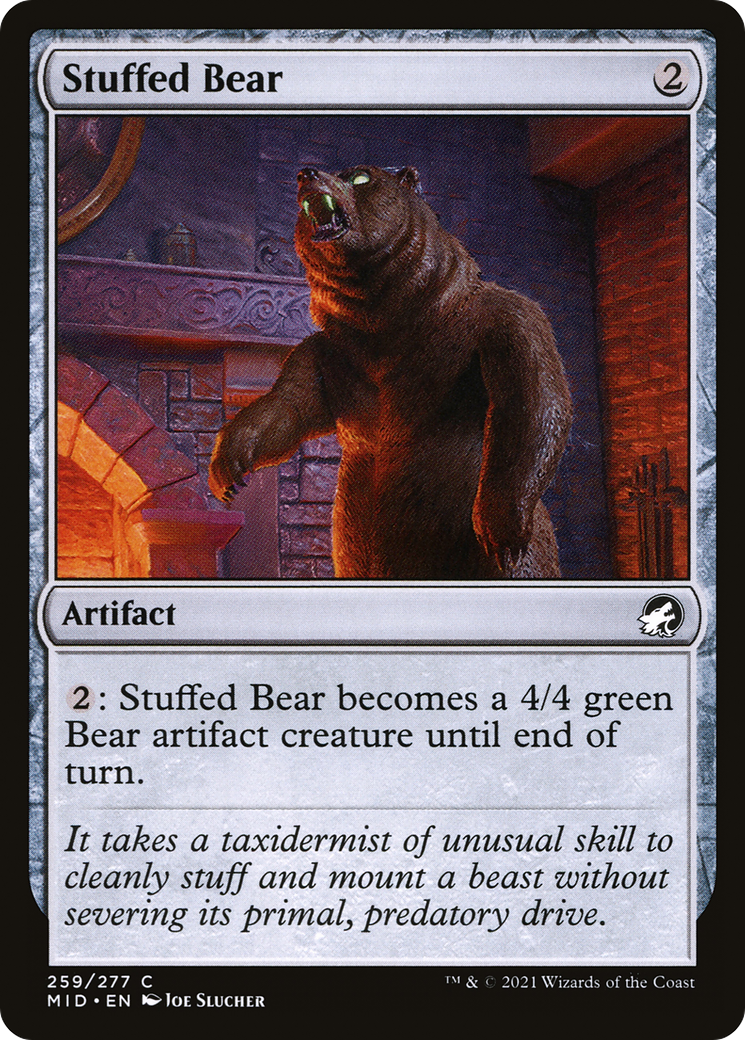 Stuffed Bear [Innistrad: Midnight Hunt] | Grognard Games