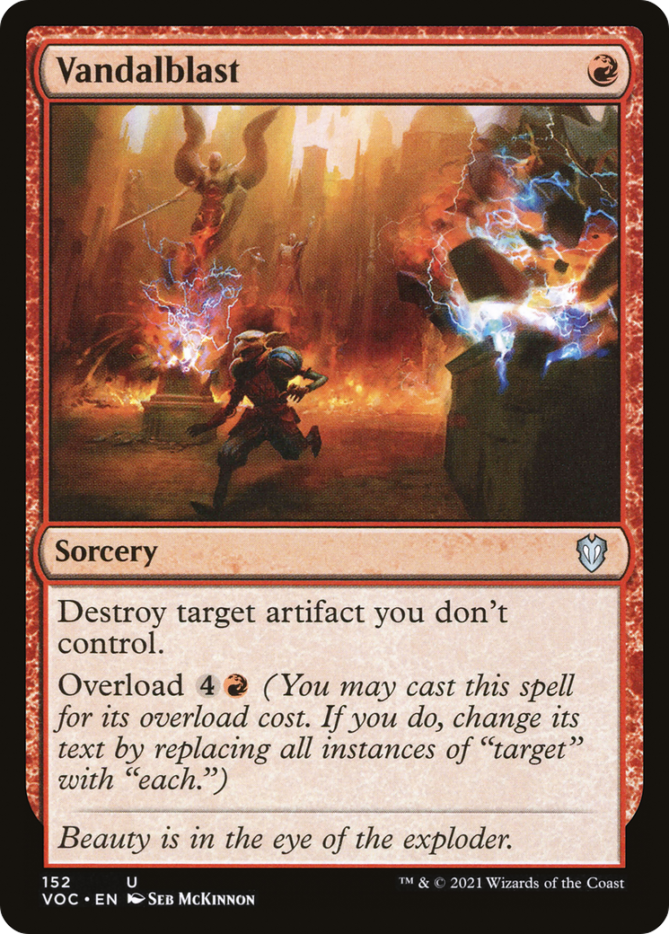 Vandalblast [Innistrad: Crimson Vow Commander] | Grognard Games