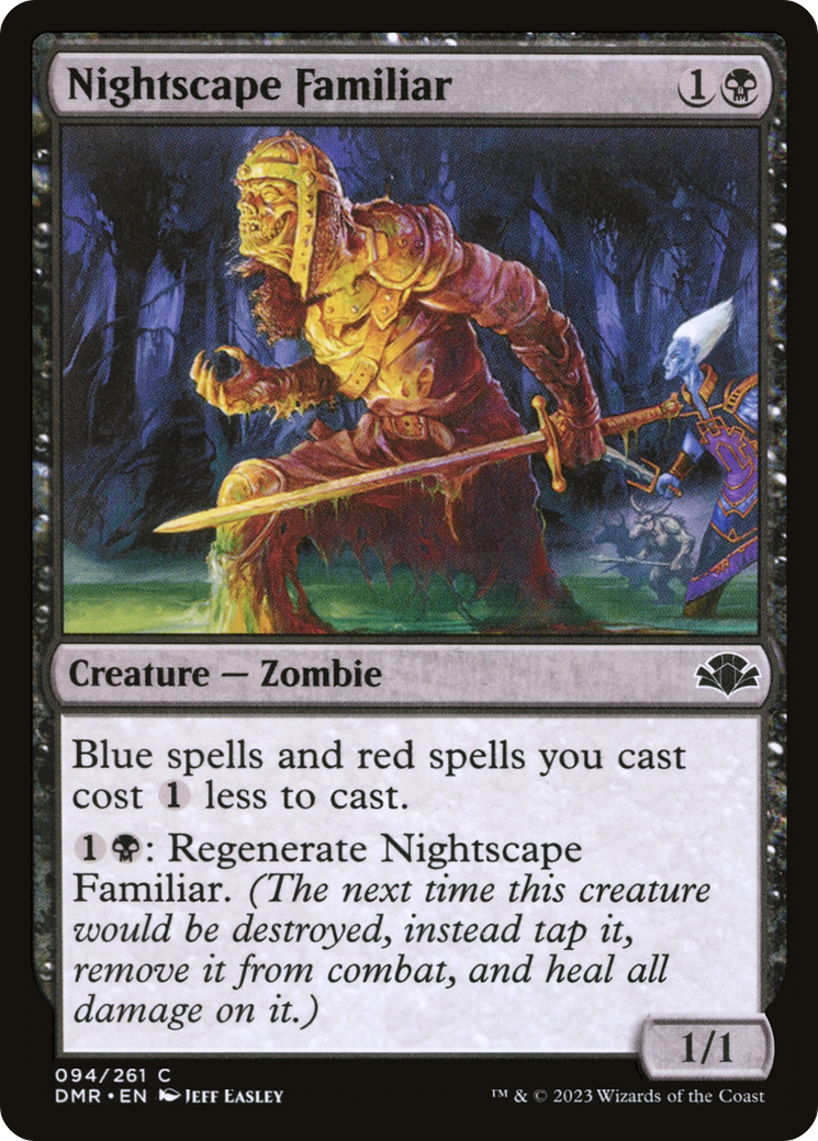 Nightscape Familiar [Dominaria Remastered] | Grognard Games