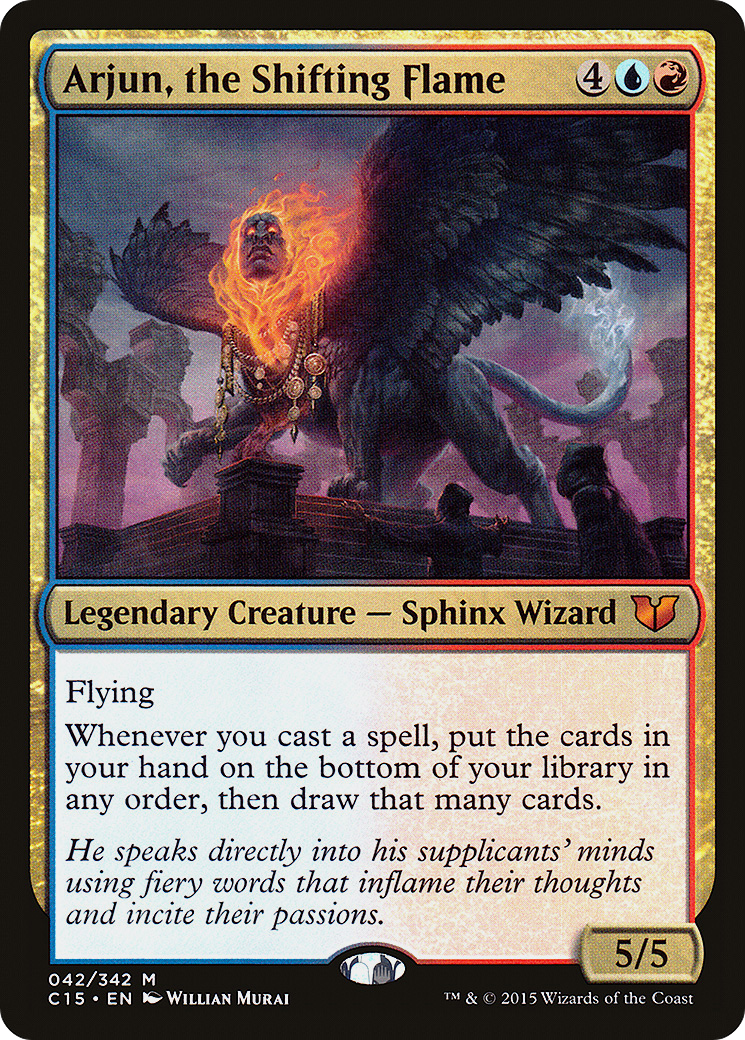 Arjun, the Shifting Flame [Commander 2015] | Grognard Games