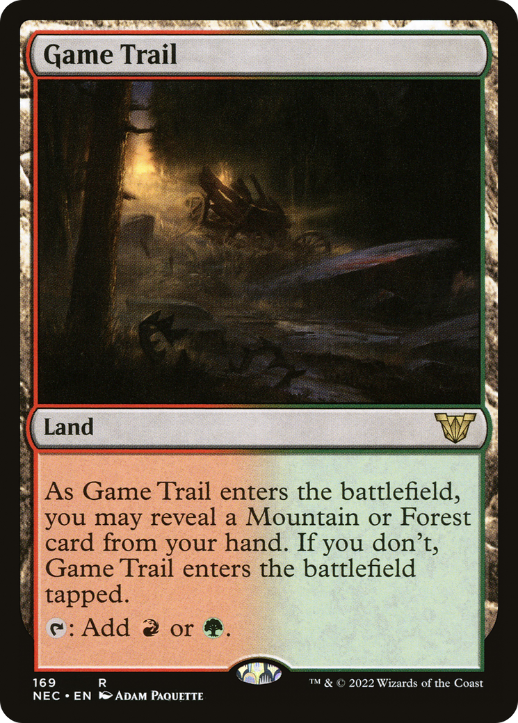 Game Trail [Kamigawa: Neon Dynasty Commander] | Grognard Games