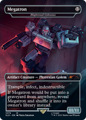 Blightsteel Colossus - Megatron (Borderless) [Secret Lair Drop Series] | Grognard Games