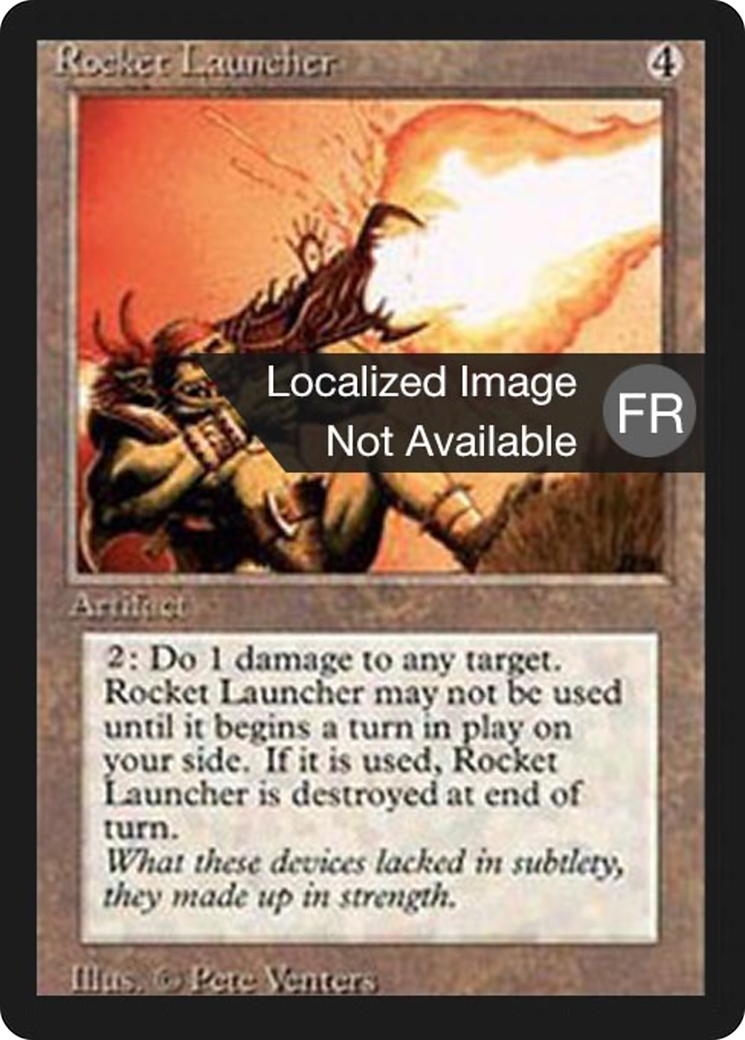 Rocket Launcher [Foreign Black Border] | Grognard Games