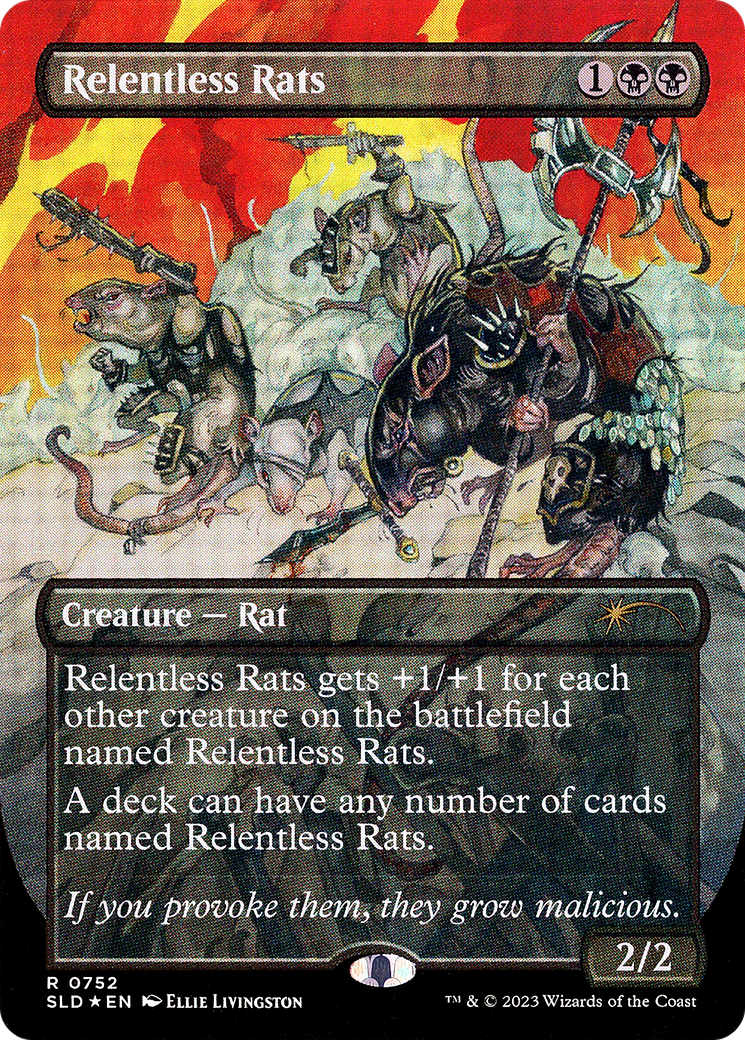 Relentless Rats (752) [Secret Lair Drop Series] | Grognard Games