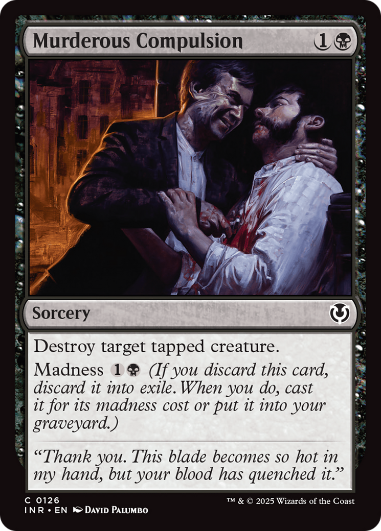 Murderous Compulsion [Innistrad Remastered] | Grognard Games