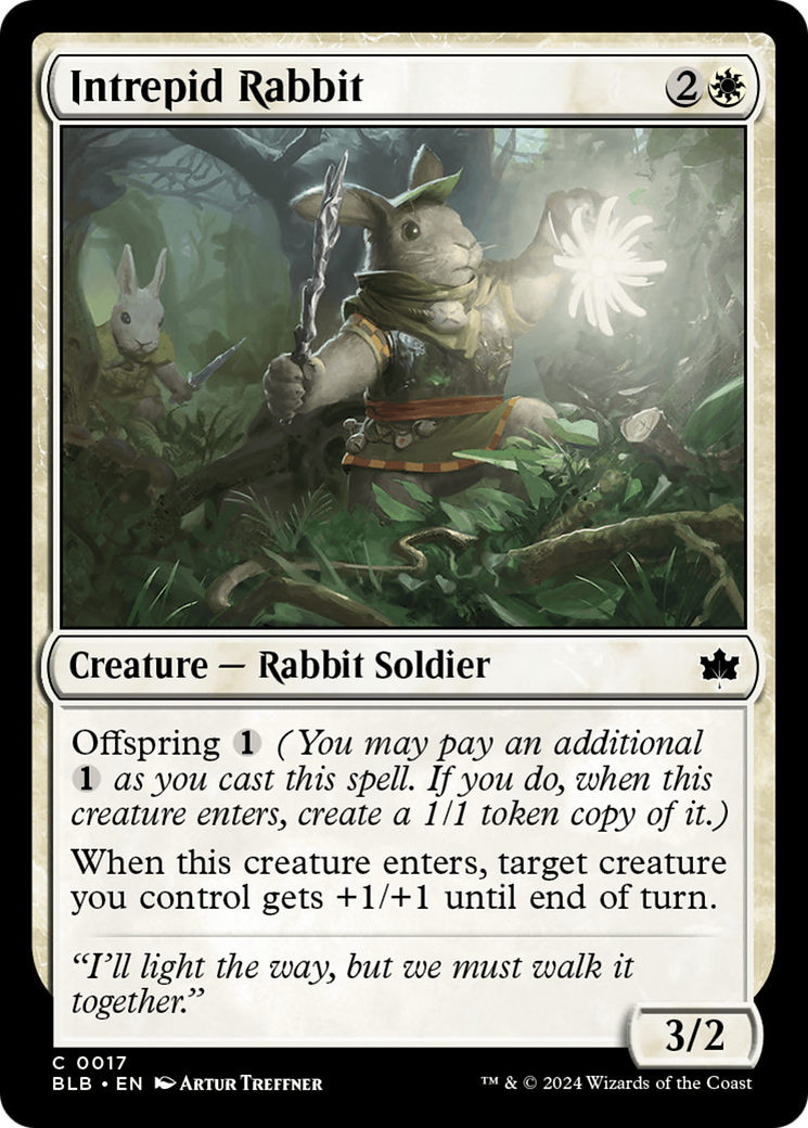Intrepid Rabbit [Bloomburrow] | Grognard Games