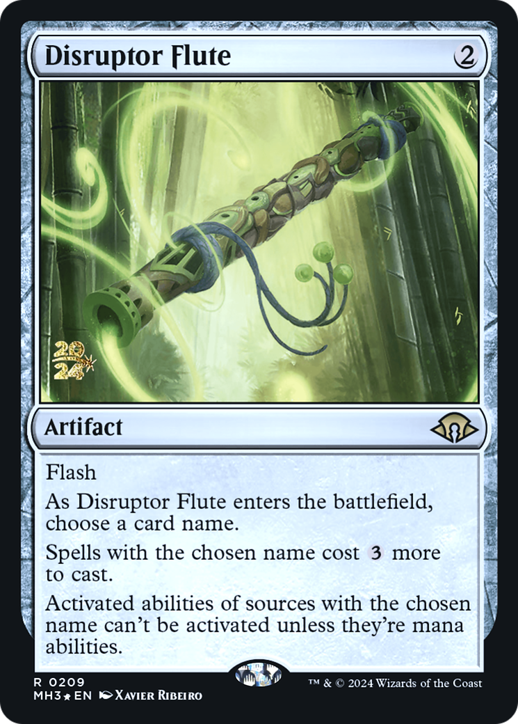 Disruptor Flute [Modern Horizons 3 Prerelease Promos] | Grognard Games