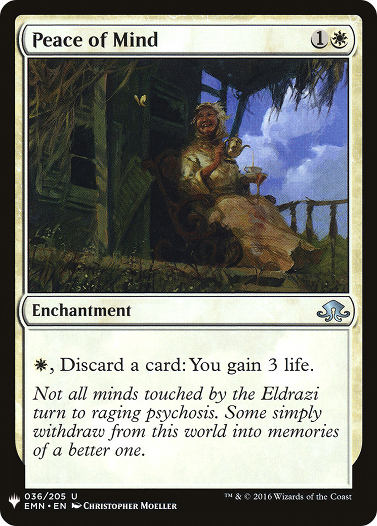 Peace of Mind [Mystery Booster] | Grognard Games