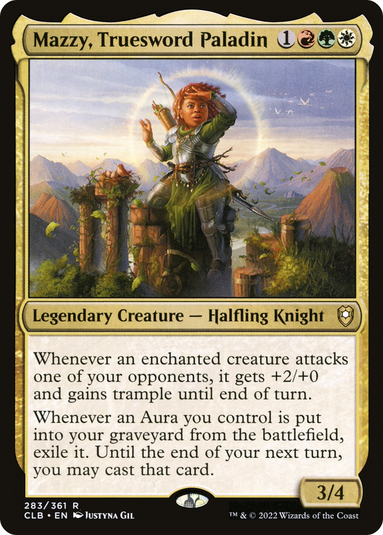 Mazzy, Truesword Paladin [Commander Legends: Battle for Baldur's Gate] | Grognard Games