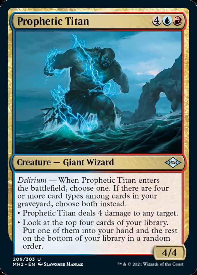 Prophetic Titan [Modern Horizons 2] | Grognard Games