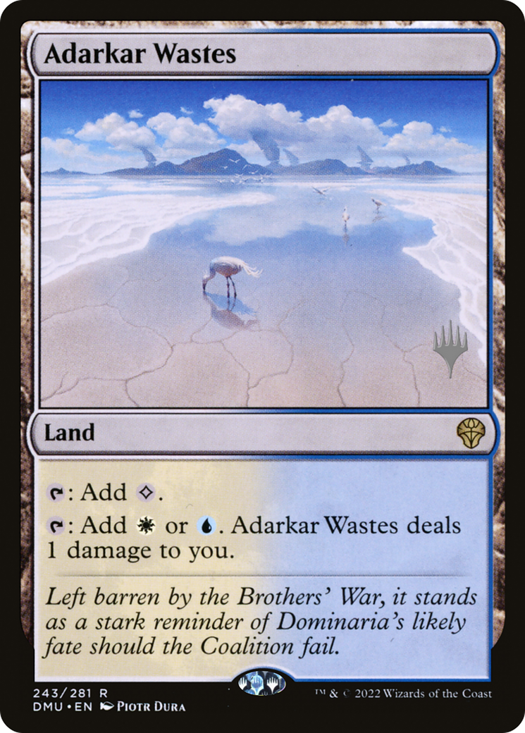 Adarkar Wastes (Promo Pack) [Dominaria United Promos] | Grognard Games