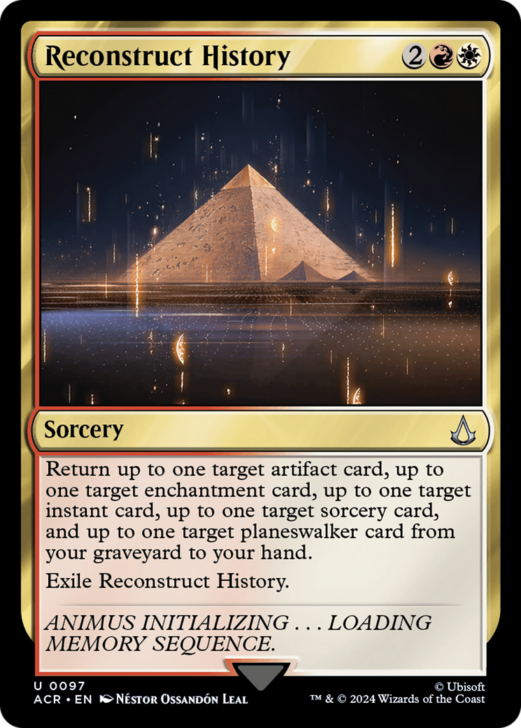 Reconstruct History [Assassin's Creed] | Grognard Games