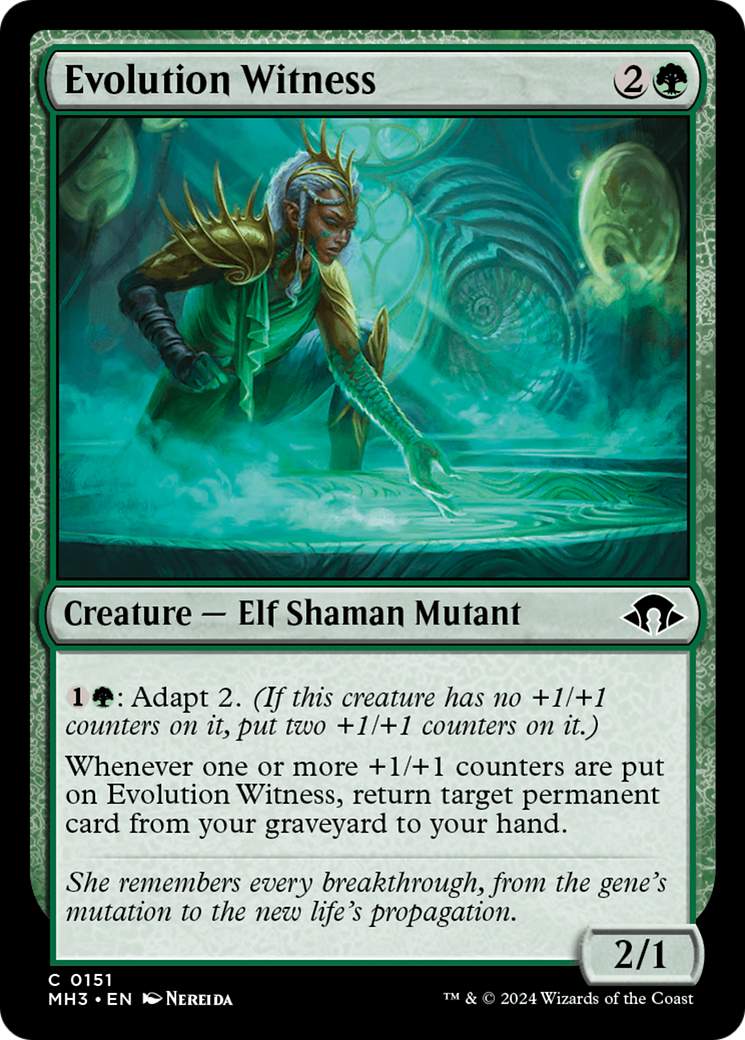 Evolution Witness [Modern Horizons 3] | Grognard Games