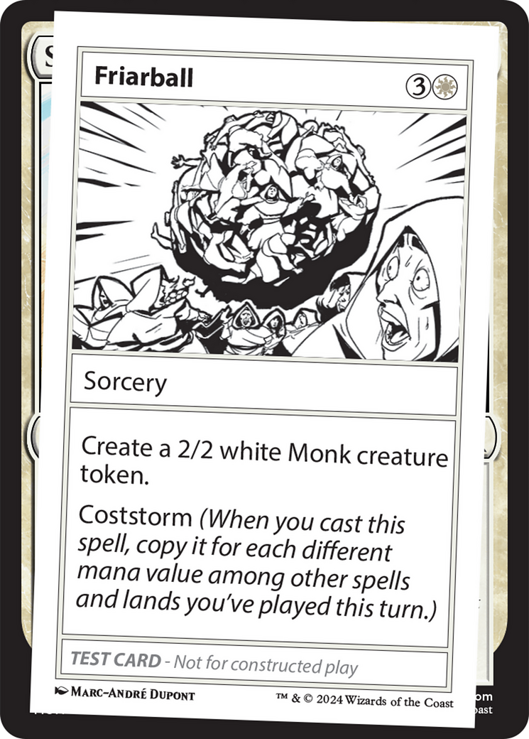 Friarball [Mystery Booster 2 Playtest Cards] | Grognard Games
