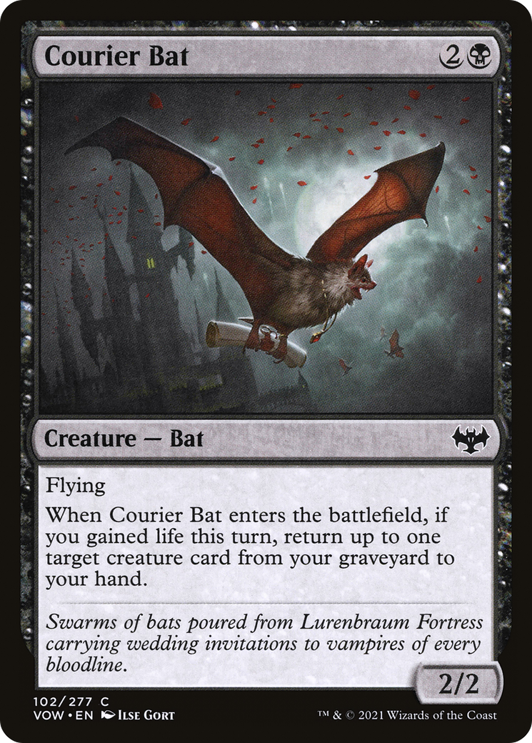 Courier Bat [Innistrad: Crimson Vow] | Grognard Games