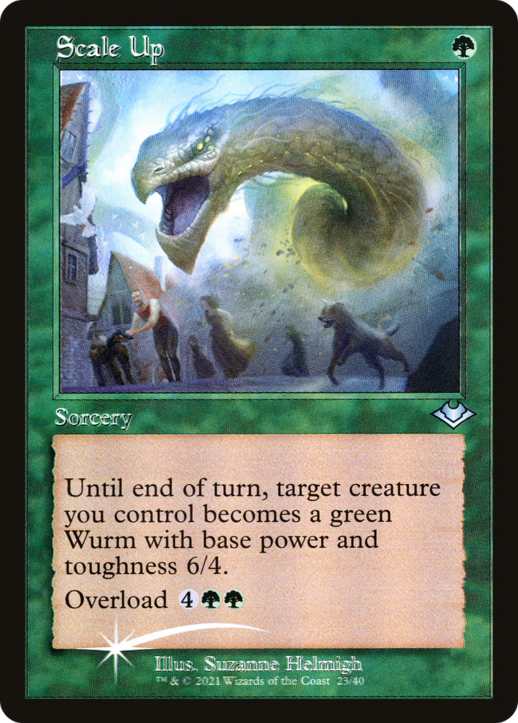 Scale Up (MH1-023) - Modern Horizons 1 Timeshifts Etched Foil | Grognard Games