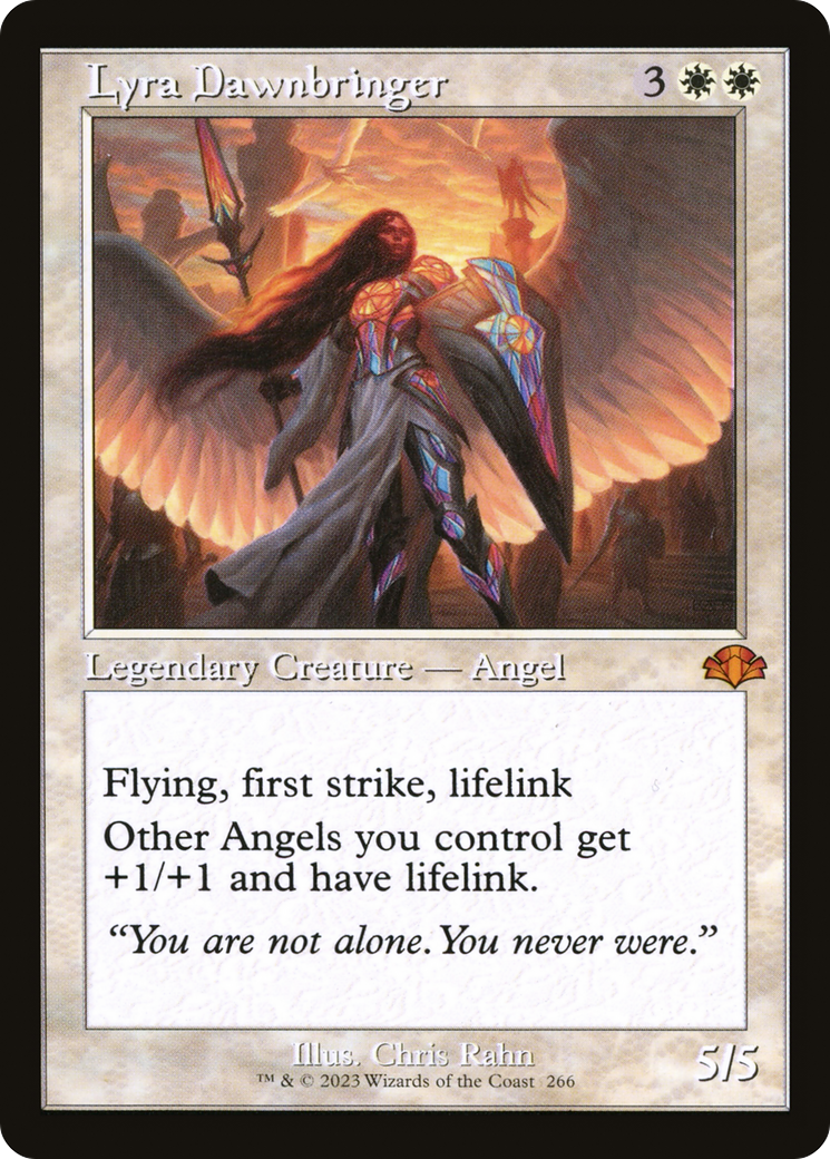Lyra Dawnbringer (Retro) [Dominaria Remastered] | Grognard Games