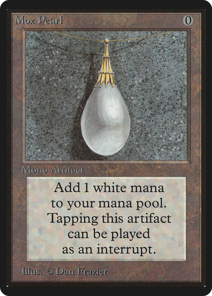 Mox Pearl [Limited Edition Beta] | Grognard Games
