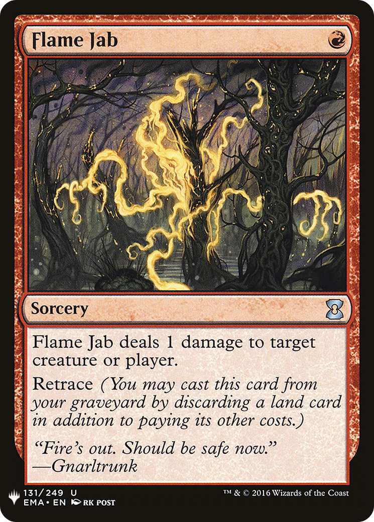 Flame Jab [Mystery Booster] | Grognard Games