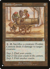 Fodder Cannon [The List] | Grognard Games