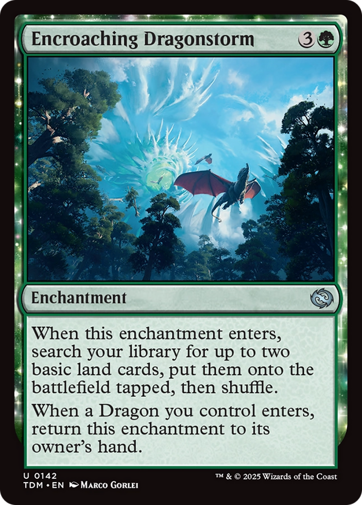 Encroaching Dragonstorm [Tarkir: Dragonstorm] | Grognard Games