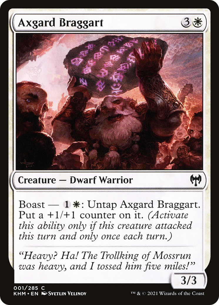 Axgard Braggart [Kaldheim] | Grognard Games