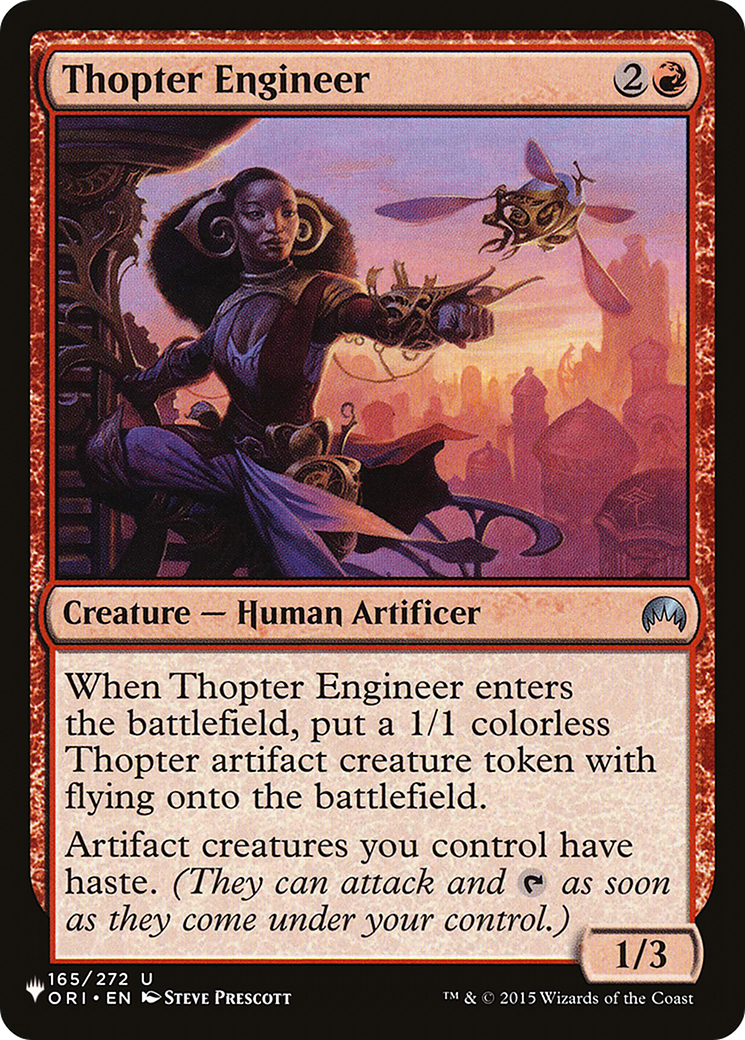Thopter Engineer [The List] | Grognard Games