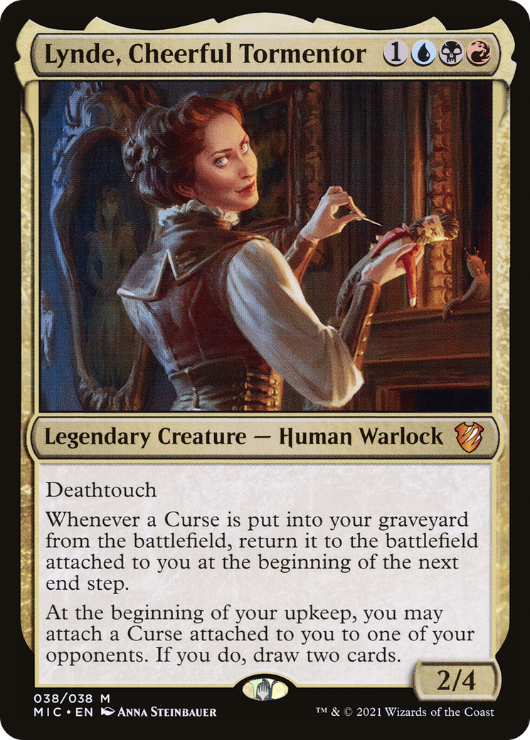 Lynde, Cheerful Tormentor [Innistrad: Midnight Hunt Commander] | Grognard Games