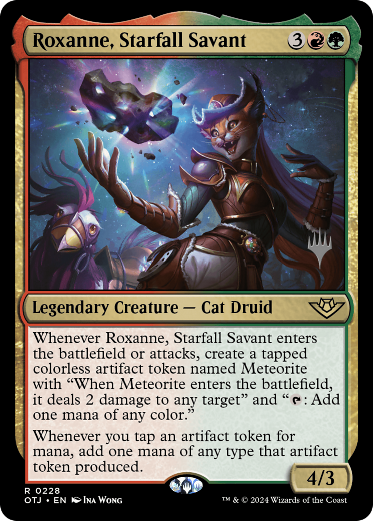 Roxanne, Starfall Savant (Promo Pack) [Outlaws of Thunder Junction Promos] | Grognard Games