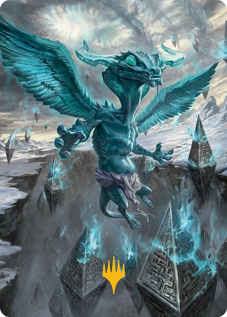 Ugin, Eye of the Storms Art Card (47/54) [Tarkir: Dragonstorm Art Series] | Grognard Games