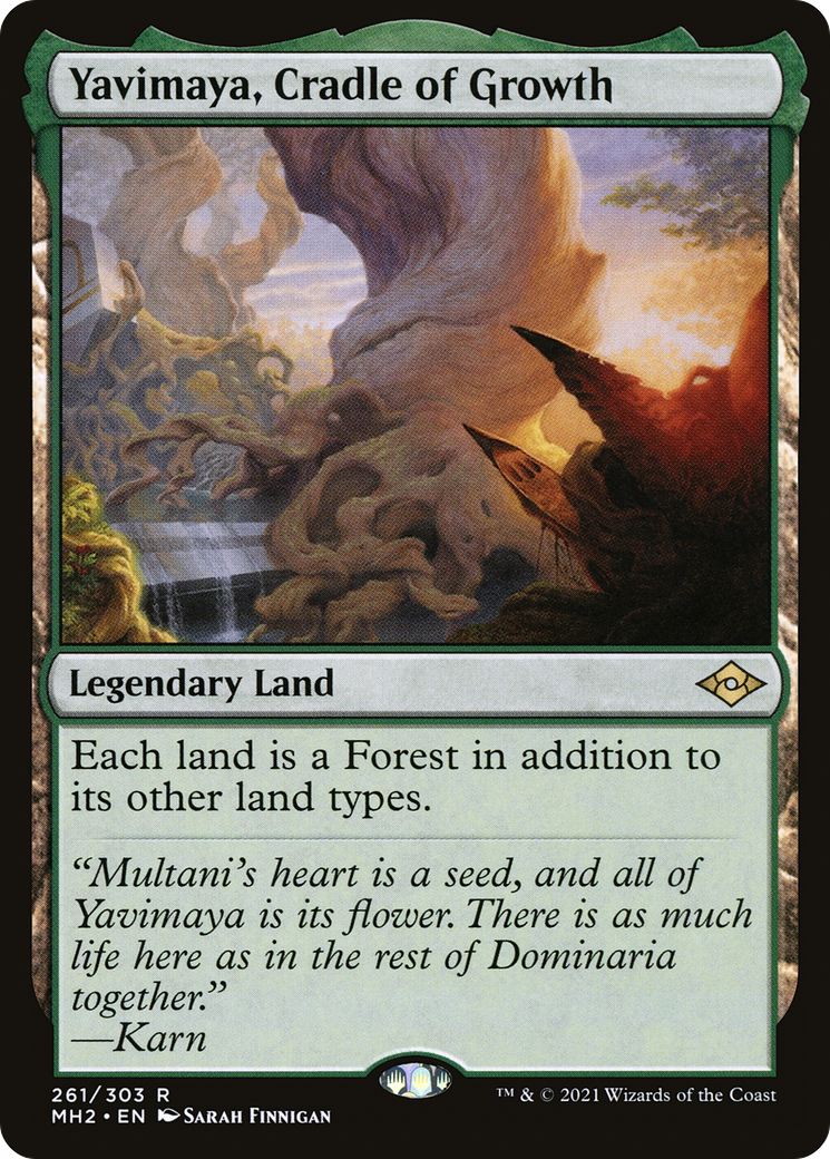 Yavimaya, Cradle of Growth [Modern Horizons 2] | Grognard Games