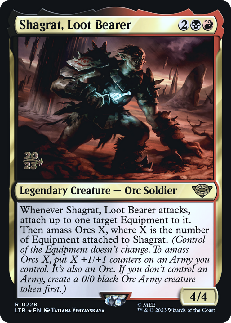 Shagrat, Loot Bearer [The Lord of the Rings: Tales of Middle-Earth Prerelease Promos] | Grognard Games