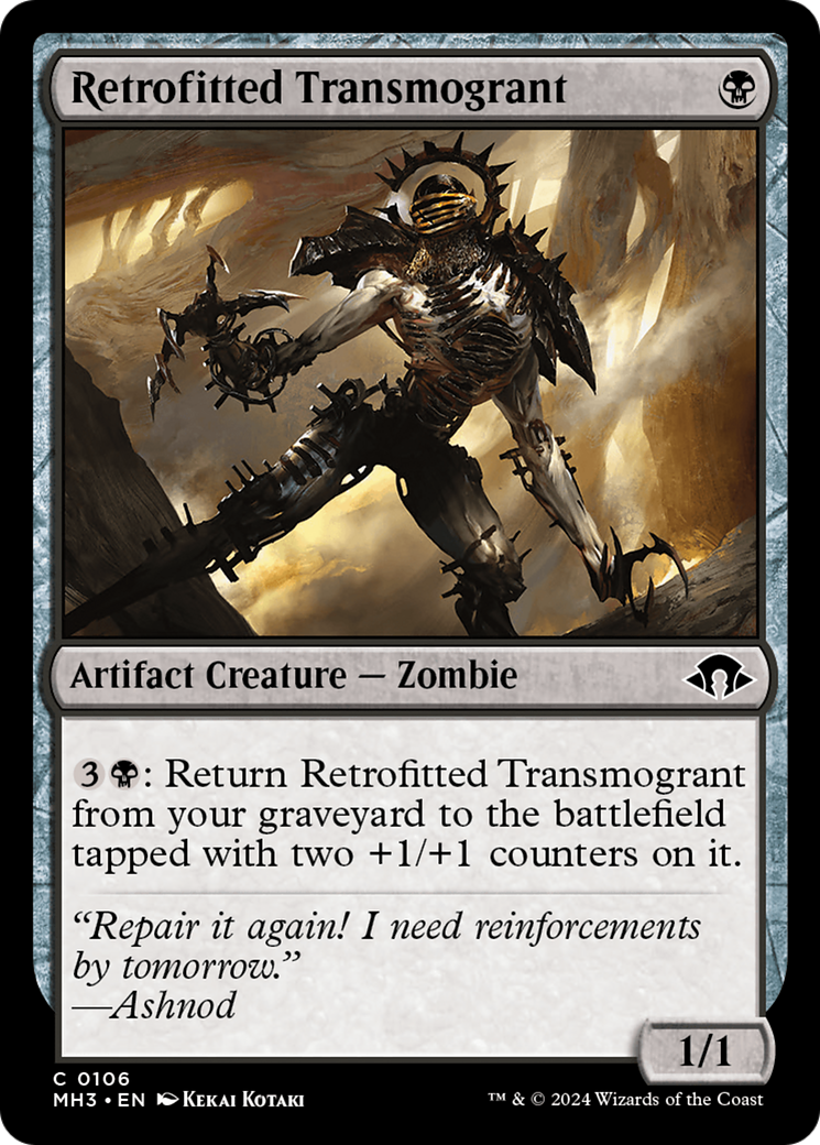 Retrofitted Transmogrant [Modern Horizons 3] | Grognard Games