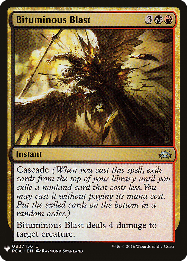 Bituminous Blast [Mystery Booster] | Grognard Games
