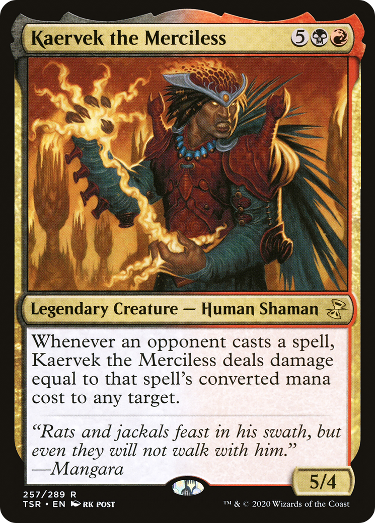 Kaervek the Merciless [Time Spiral Remastered] | Grognard Games