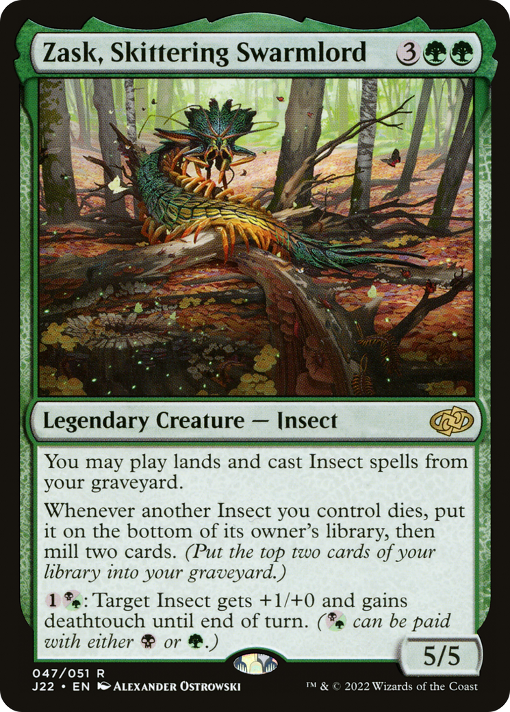 Zask, Skittering Swarmlord [Jumpstart 2022] | Grognard Games