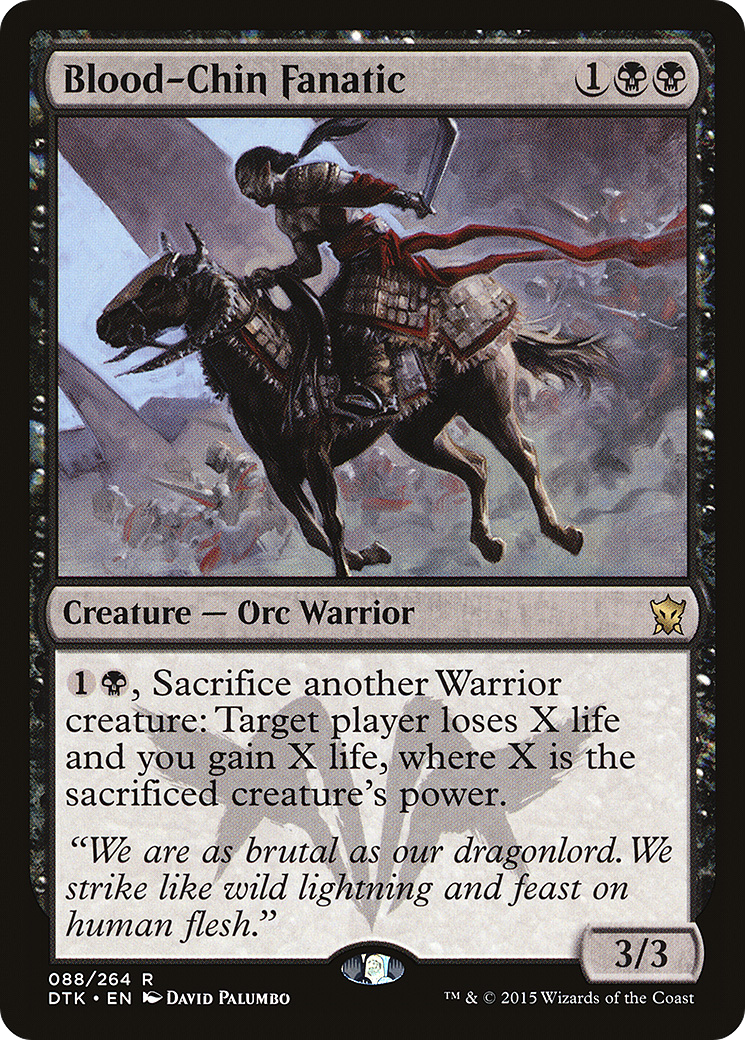 Blood-Chin Fanatic [Dragons of Tarkir] | Grognard Games