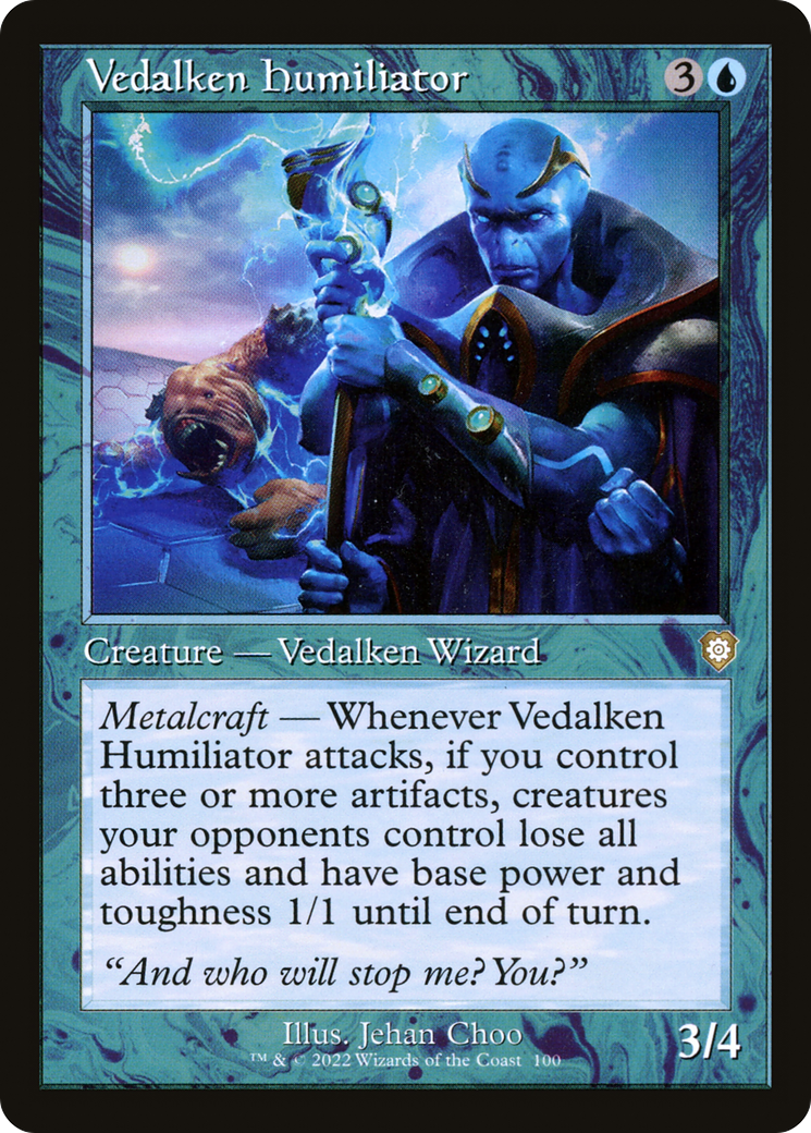 Vedalken Humiliator (Retro) [The Brothers' War Commander] | Grognard Games
